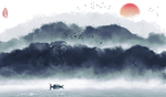山水画