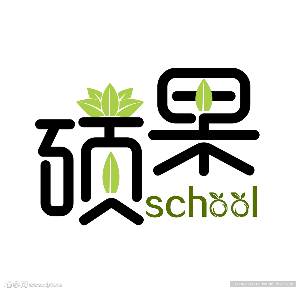 学校logo