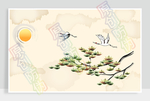 中国风  水墨画