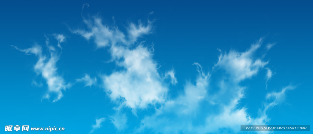 天空 蓝色天空 蓝天 白云 蓝