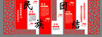 名族团结文化墙