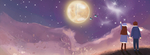 梦幻 星空 神话 少女 爱情