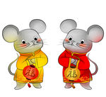 老鼠送福