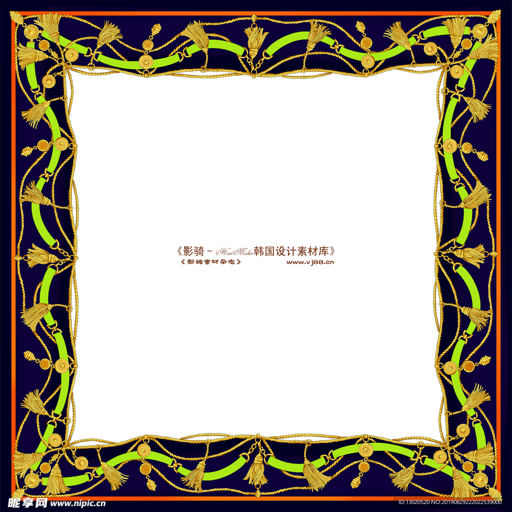 古典花纹边框