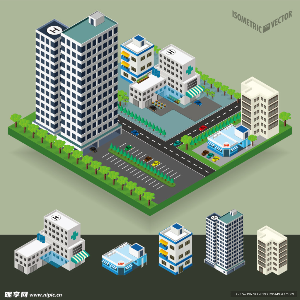 小区建筑