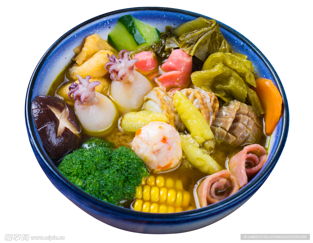 酸菜海鲜麻辣烫