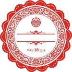婚礼贴纸