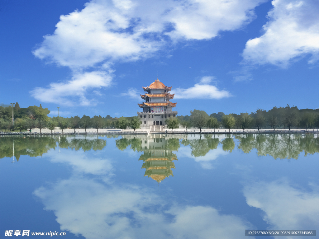 湖南道县西洲公园实拍图
