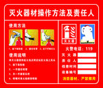 灭火器贴