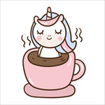 卡通独角兽