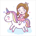 卡通独角兽