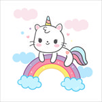卡通独角兽