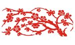 梅花-花-底纹