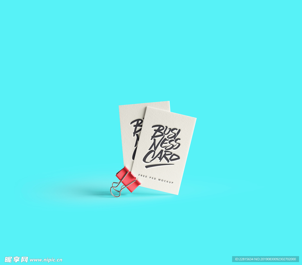 名片贴图样机 logo贴图样机