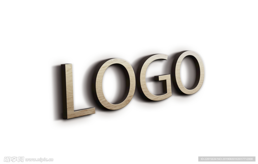 logo贴图样机 logo