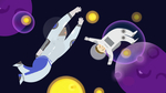 外太空宇宙插画