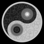 八卦花纹 平安扣