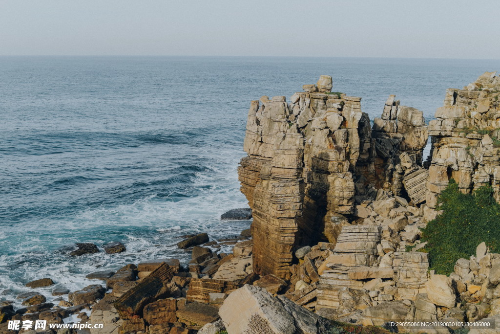 美丽蓝色大海风景