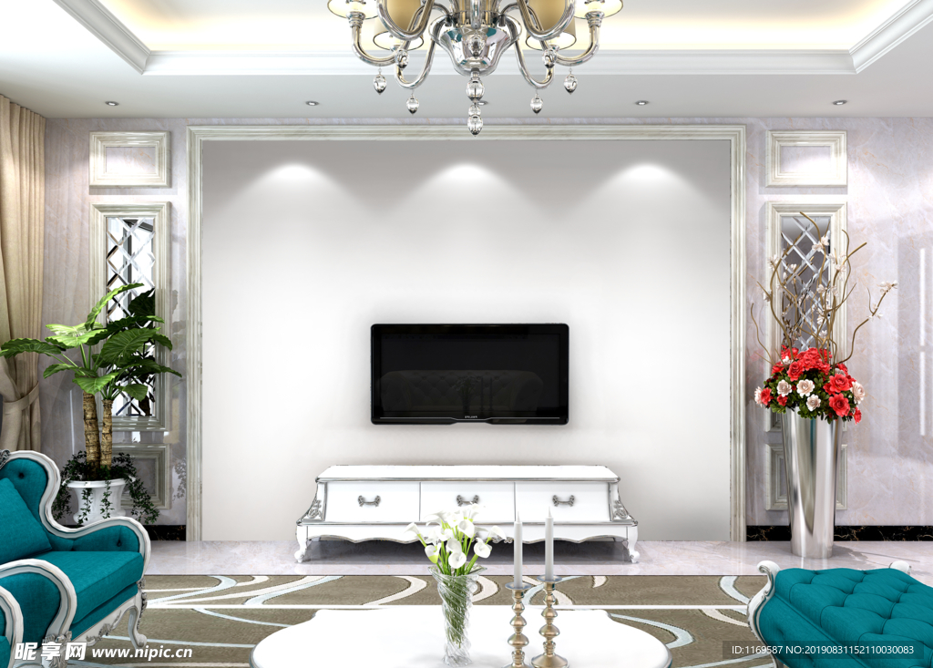 室内效果图机样