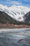 积雪 雪峰 融化 山 溪流