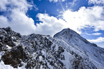 雪峰 山脉 积雪 山顶 阳光