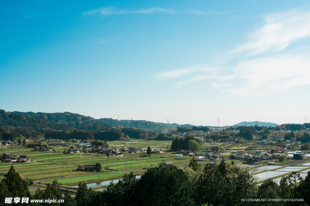天空 平原 农田