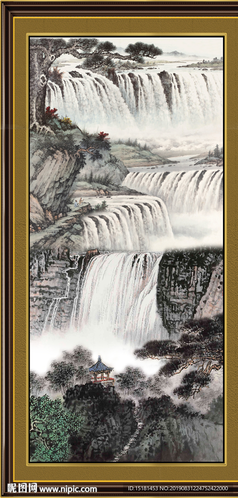 聚宝盆山水