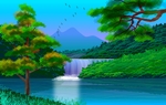 山水景观