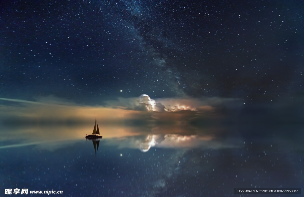 海洋星空