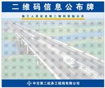中交二航局二维码信息公布牌
