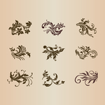 花纹底纹