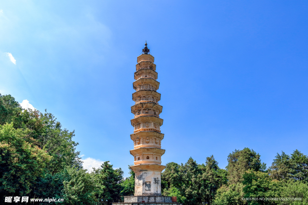 崇圣寺三塔之北塔