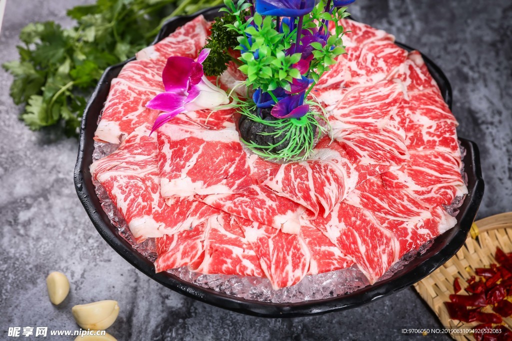 雪花牛肉