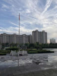 建筑摄影油画图
