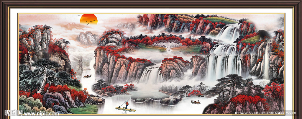 黄山日出