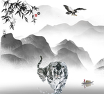 水墨风景画