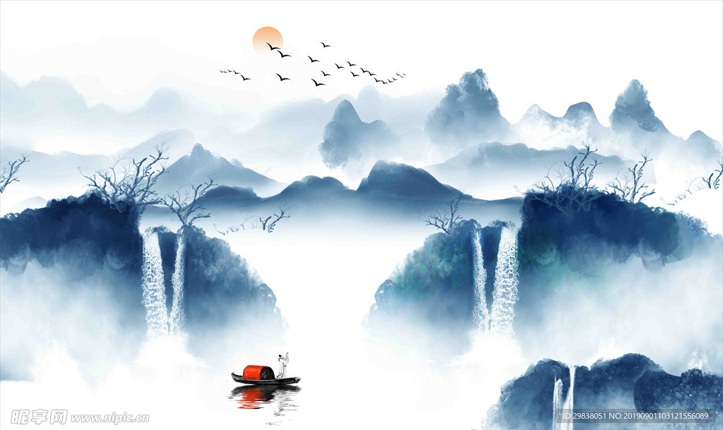水墨山水
