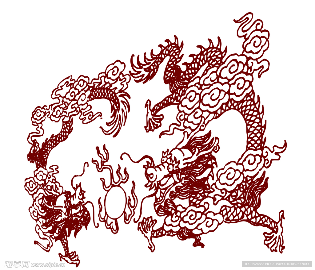 双龙戏珠
