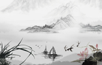 水墨画背景