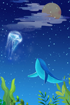 梦幻 星空 神话 少女 爱情