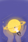 梦幻 星空 神话 少女 爱情