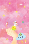 梦幻 星空 神话 少女 爱情