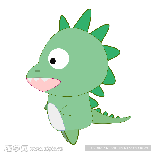 卡通恐龙 免扣 PNG 透明背