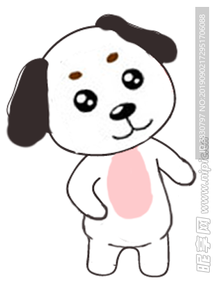 卡通狗 免扣 PNG 透明背