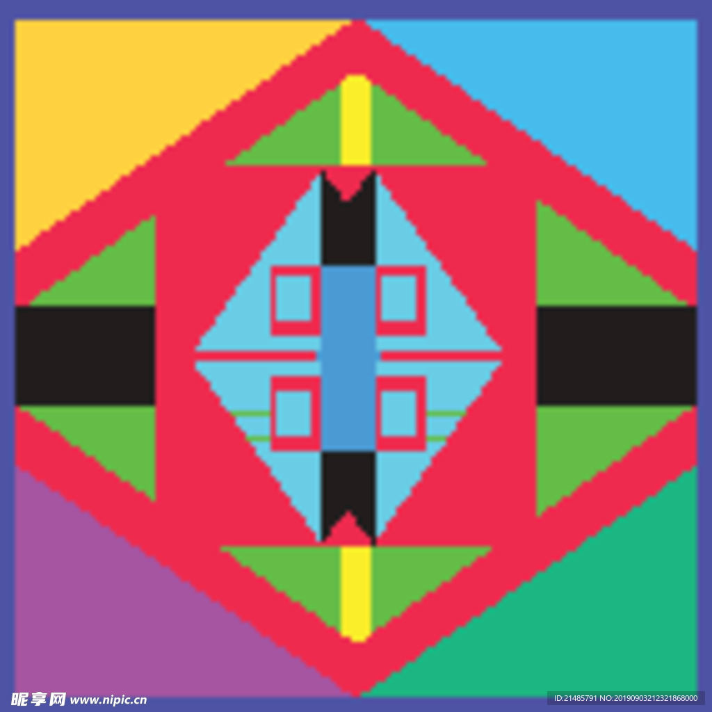 彩色几何背景