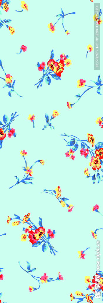 手绘花