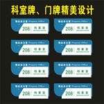 科室牌门前科室