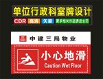 科室牌小心喷印
