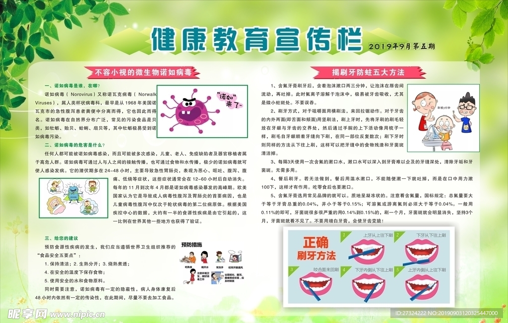 健康教育宣传栏