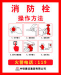 消防栓操作方法